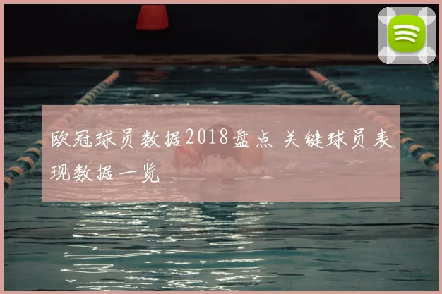 欧冠球员数据2018盘点 关键球员表现数据一览